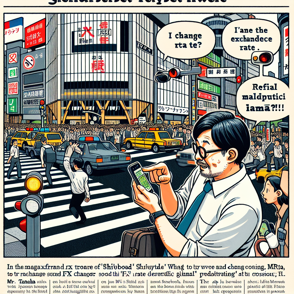 渋谷でFXトレーダーがスマートフォンを使って「為替レート」を変えようとする大騒動！