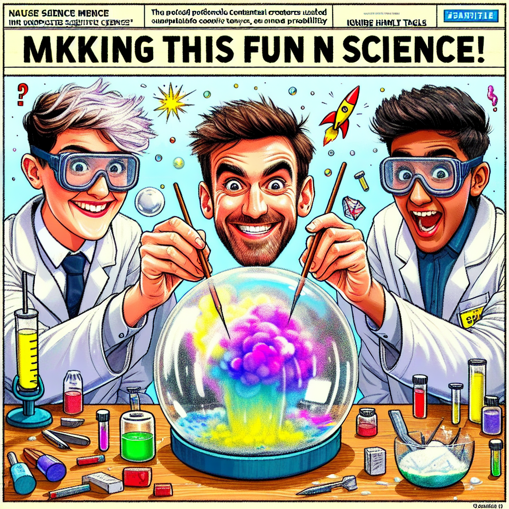 ヒカキン、マコなり社長、はじめしゃちょーが「科学の日」で意外な才能を披露！