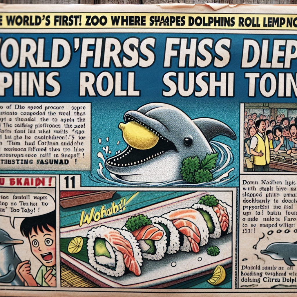 世界初！レモンが寿司を握る動物園が話題に