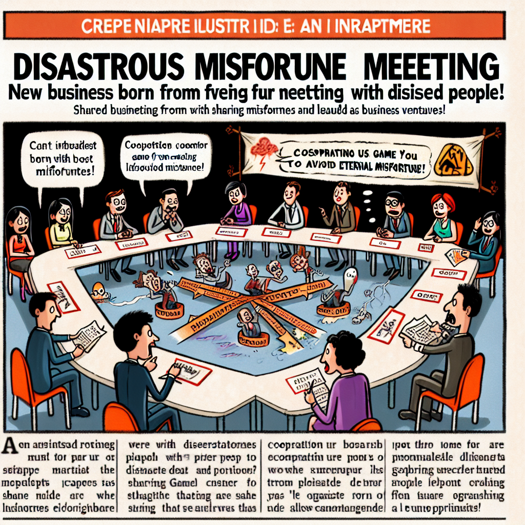 破局的不幸会議: 「嫌いな人」とのミーティングで新ビジネス誕生！